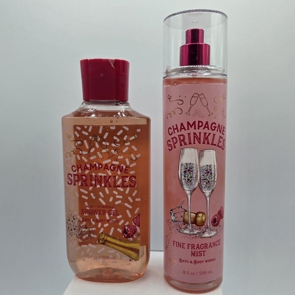 Bath & Body Works Champagne Sprinkles Bundle - Picture 4 of 4